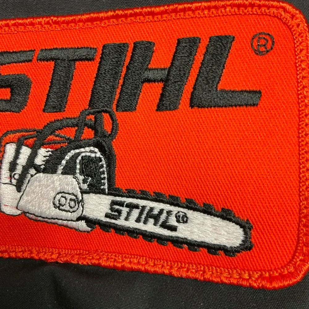 Vintage DCSP quarter deck collection zip up jacket with custom STIHL patch USA - Picture 2 of 5